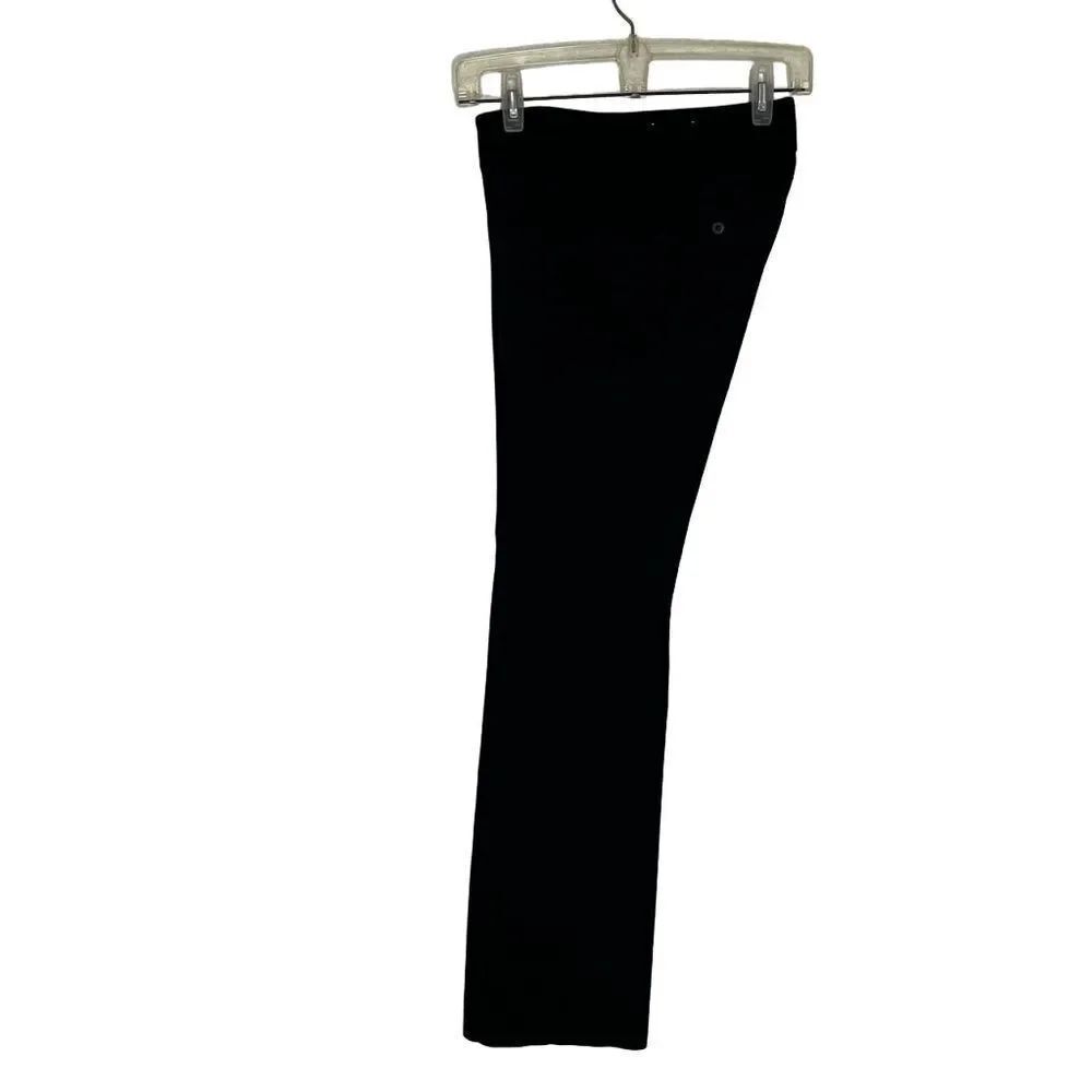 Loft Black Original Pants. Flat Front. Size 6. Great Condition!!